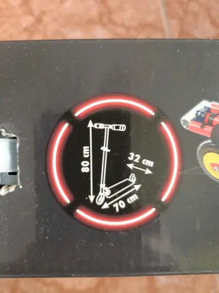 Patinete Cars 5+ Plegable