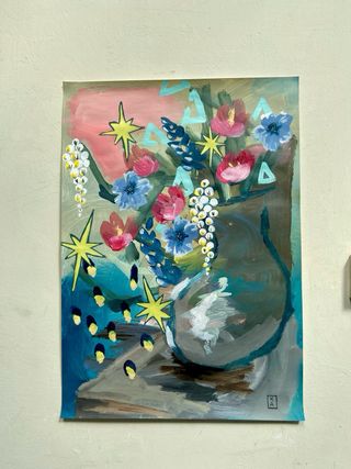 Pintura original Hecha a mano - Papel A2 42 x 59.4