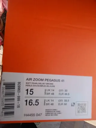 Nike Air Zoom Pegasus 41 T49 Talla 41