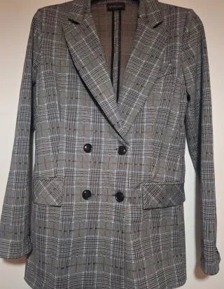 Blazer elegante principe di gallese, taglia S