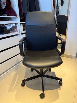 Silla de oficina IKEA RENBERGET Negra