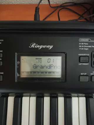 Teclado Ringway TB100 61 teclas