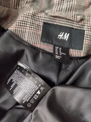 HyM: blazer de cuadros -42-