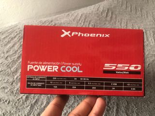 Fuente Alimentación XPhoenix Power Cool 550W