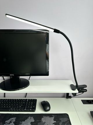 Lámpara Escritorio LED Clip Flexible