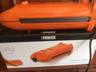 Máquina de hacer churros Princes naranja