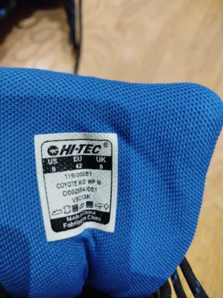 Botas de montaña hombre talla 42