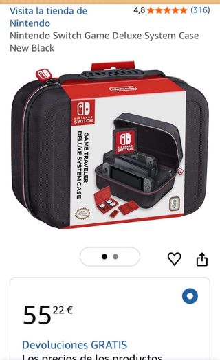 Pack Nintendo Switch OLED  con accesorios y seguro