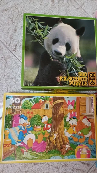 Lotto 4 Puzzle come nuovi