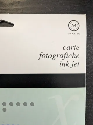 Lote 32 hojas A4 papel fotográfico ink jet