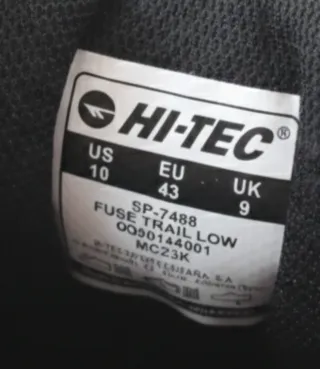 Hi-Tec Fuse Trail Blancas