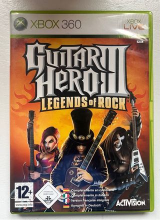 Guitar Hero III Legends of Rock Xbox 360