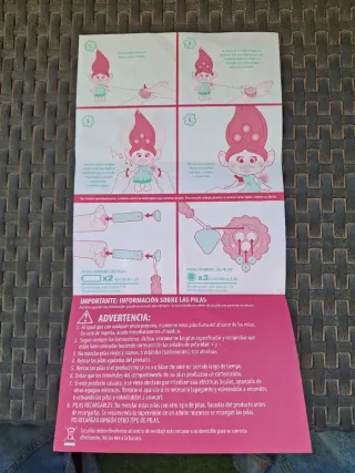 Muñeca Poppy Trolls con corona