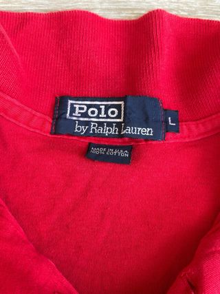 Polo Ralph Lauren Vintage Rojo