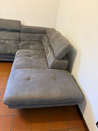 Divano angolare 5 posti con penisola