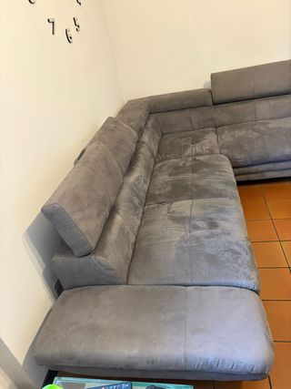 Divano angolare 5 posti con penisola