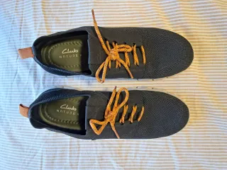 Zapatos Clarks Hombre Talla 44 Negro Naranja