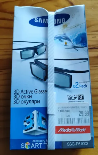 Gafas 3D Samsung Active Pack x2