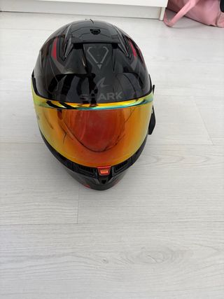Casco Shark i3 Negro y Rojo
