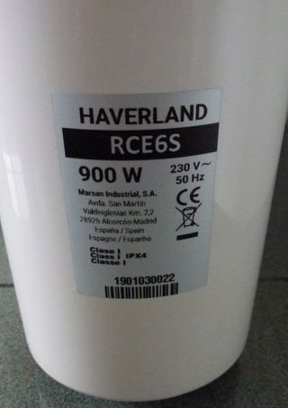 Emisor Térmico Haverland 900W