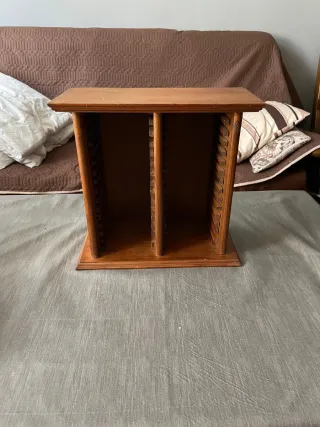 Mueble madera CDs