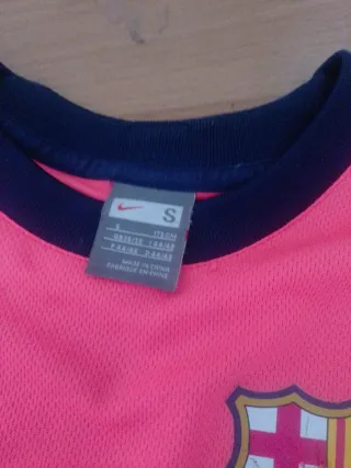 Camiseta FC Barcelona Unicef Rosa Nike Talla M