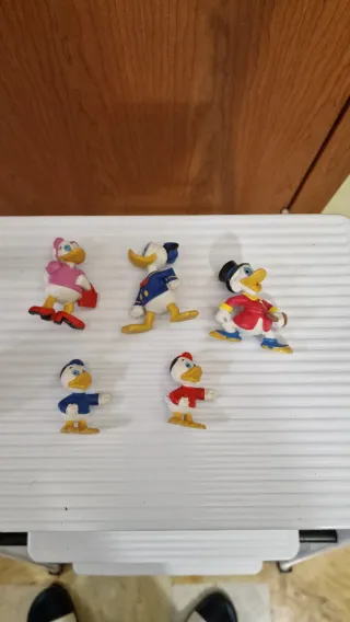 Set 5 modellini paperi Disney