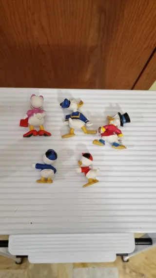 Set 5 modellini paperi Disney