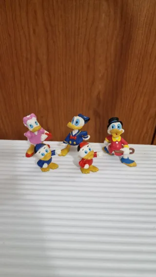 Set 5 modellini paperi Disney