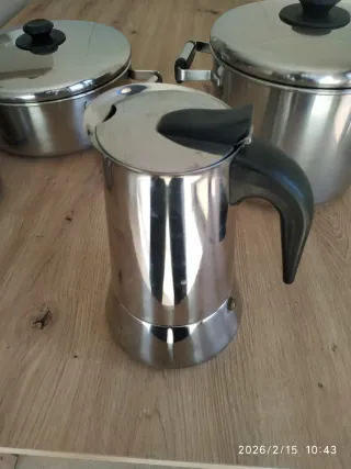 Cafetera Italiana Inox 6 Tazas