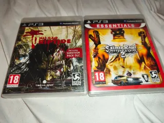 PS3 Dead Island Riptide y Saints Row 2