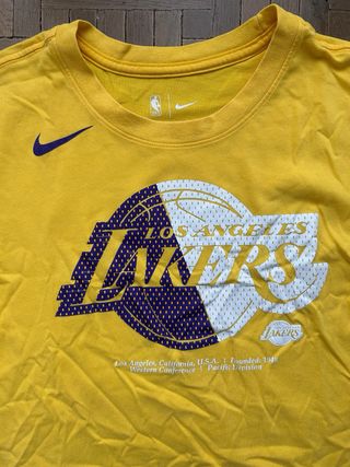 Camiseta Nike Lakers Amarilla