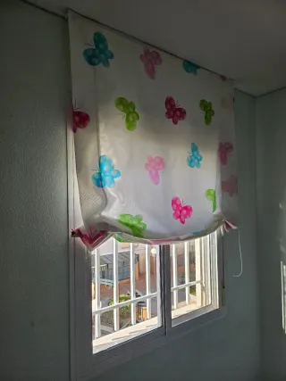 Estor infantil mariposas