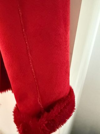 Cazadora Cortefiel Piel Vuelta Roja