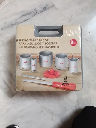 Juego perforadora Azulejos y Losetas