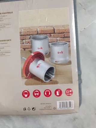 Juego perforadora Azulejos y Losetas