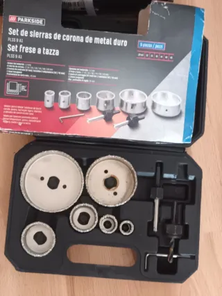 Lote Herramientas Taladro, Sierra CALAR 750W laser