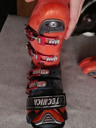 Botas de esquí para piezas