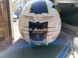 Casco Moto LS2 Carbono Negro/Plata