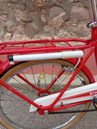 Bicicleta plegable vintage antigua como nueva