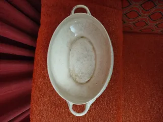 Fuente Cerámica La Cartuja Flores 31x20x8cm