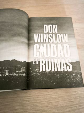 LOTE NOVELA NEGRA POLICIACA WINSLOW+CARMEN MOLA