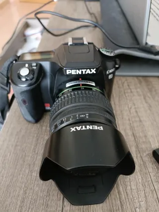 Cámara Digital Pentax Negra