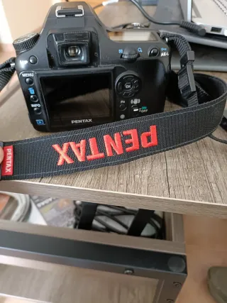 Cámara Digital Pentax Negra