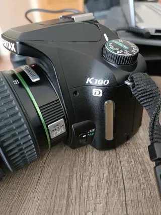 Cámara Digital Pentax Negra