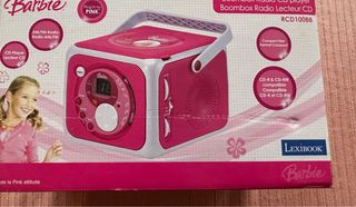 Radio CD Boombox Barbie RCD100BB