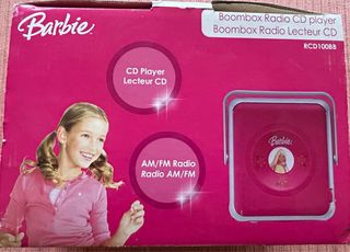 Radio CD Boombox Barbie RCD100BB