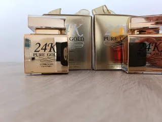 Perfume Lonkoom 24K Pure Gold para Mujer