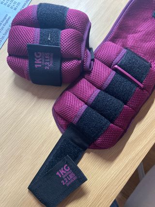 Tobilleras de peso 1KG (2.2 LBS) - Par