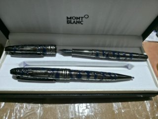 Pluma y boligrafo M-B Meisterstuck Corazón ❤️